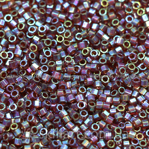Бисер DBC-122 Miyuki Delica Beads Cut 11/0 (рубка, темно-вишневый)